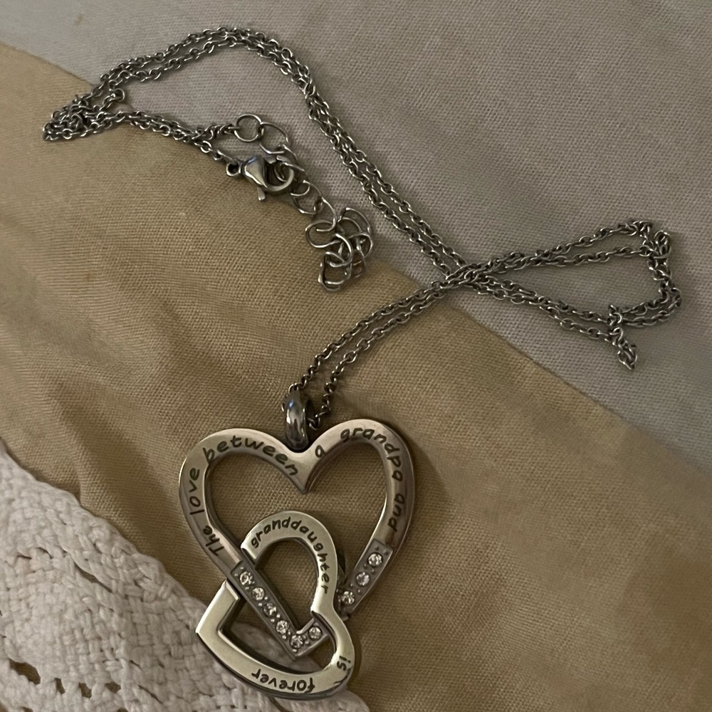 Granddaughter & Grandpa Necklace